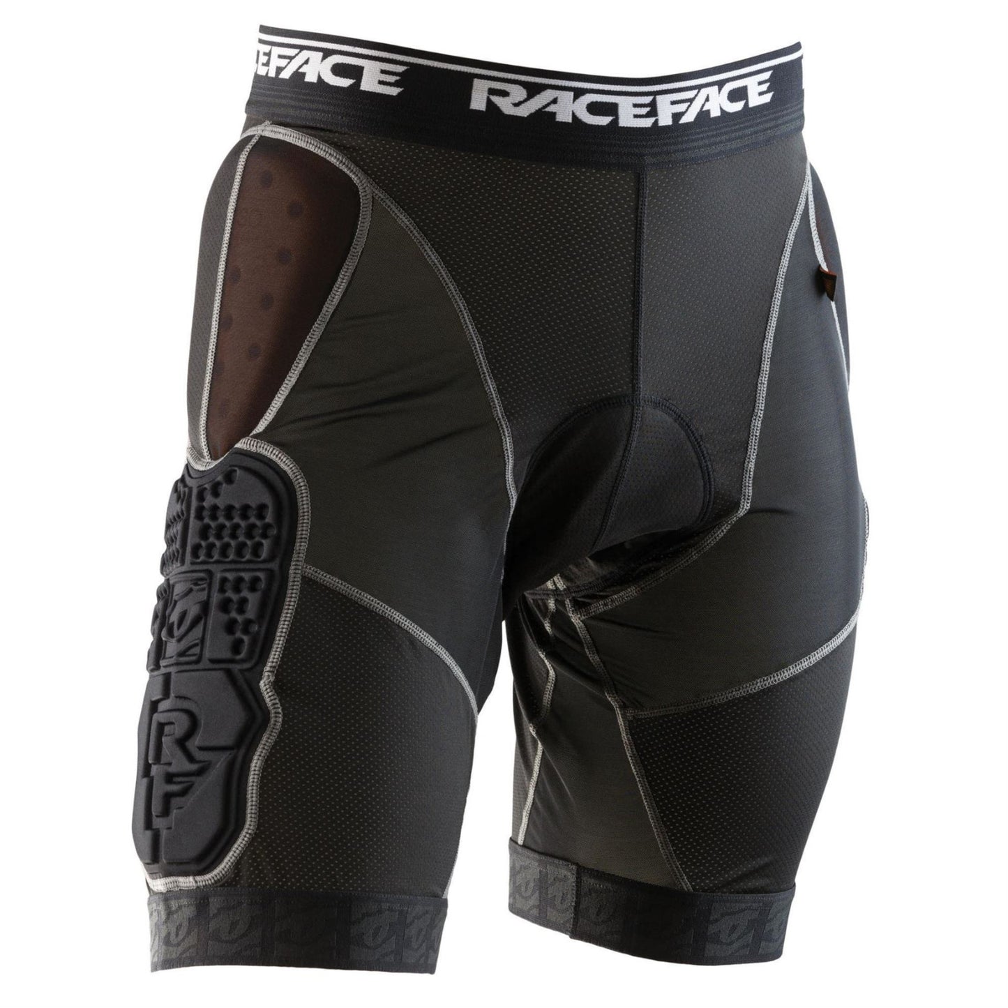 Race Face Flank Liner D30 Protection M Black Protective Cycling Shorts Alternate 1