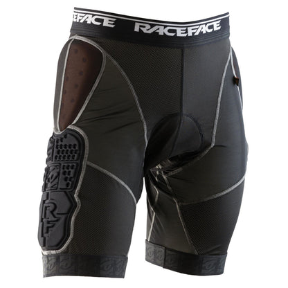 Race Face Flank Liner D30 Protection M Black Protective Cycling Shorts Alternate 1