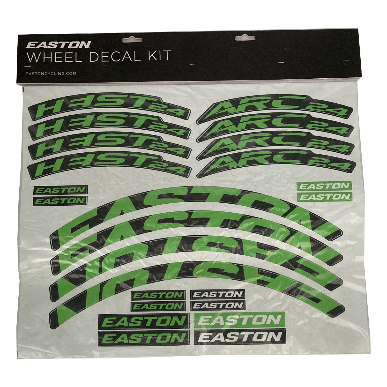 Easton Arc/Heist 26" Green Replacement Bike Wheel Decal Spare Part Alternate 1