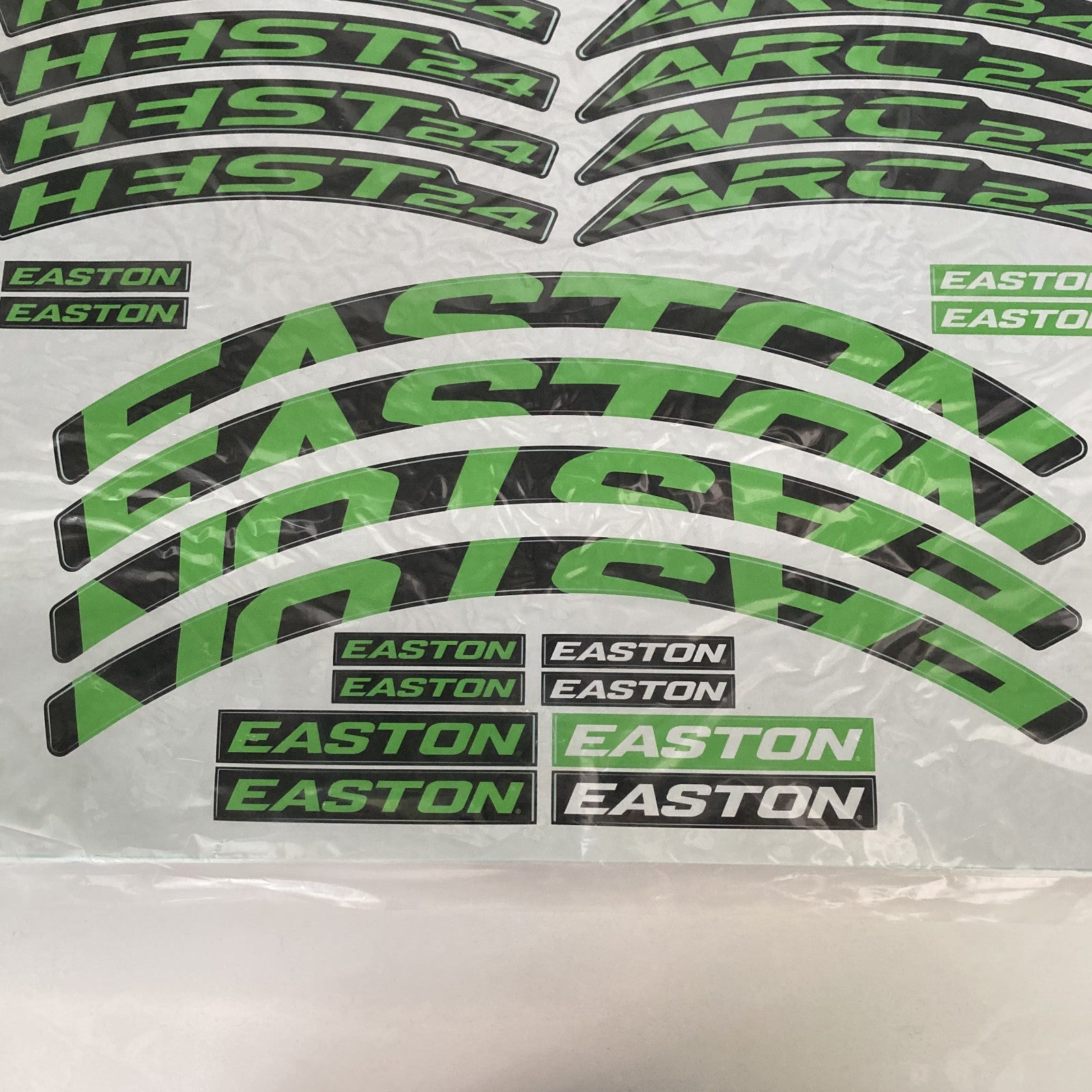 Easton Arc/Heist 26" Green Replacement Bike Wheel Decal Spare Part Alternate 2