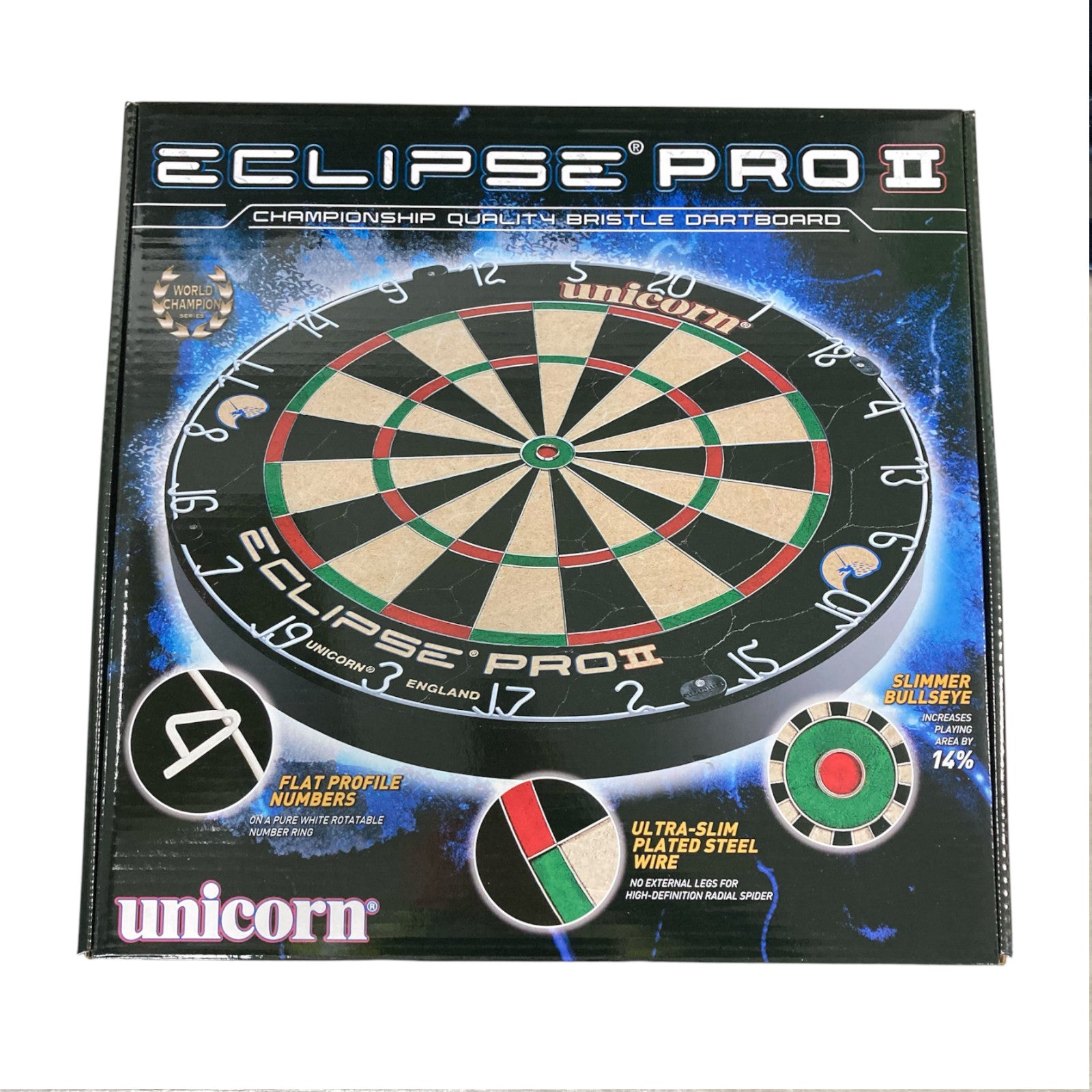 Unicorn Eclipse Pro 2 Bristle PDC Dartboard Alternate 2