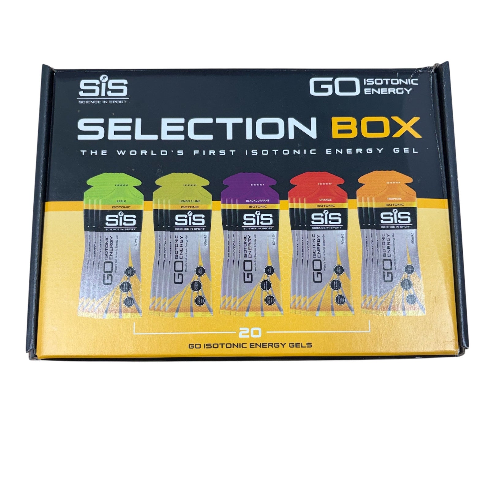 SIS Go Gel Variety Pack 20 Sports Energy Gel