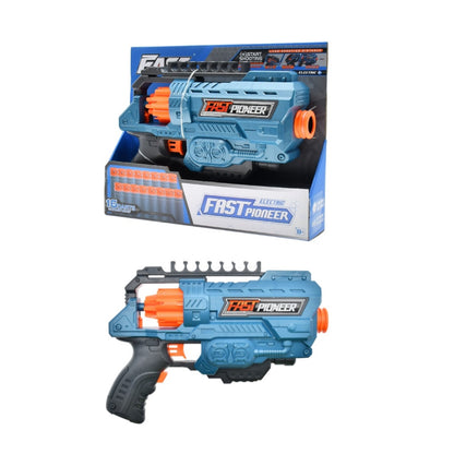 Fast Pioneer Electric Rotator Indoor Toy Soft Bullet Toy Gun