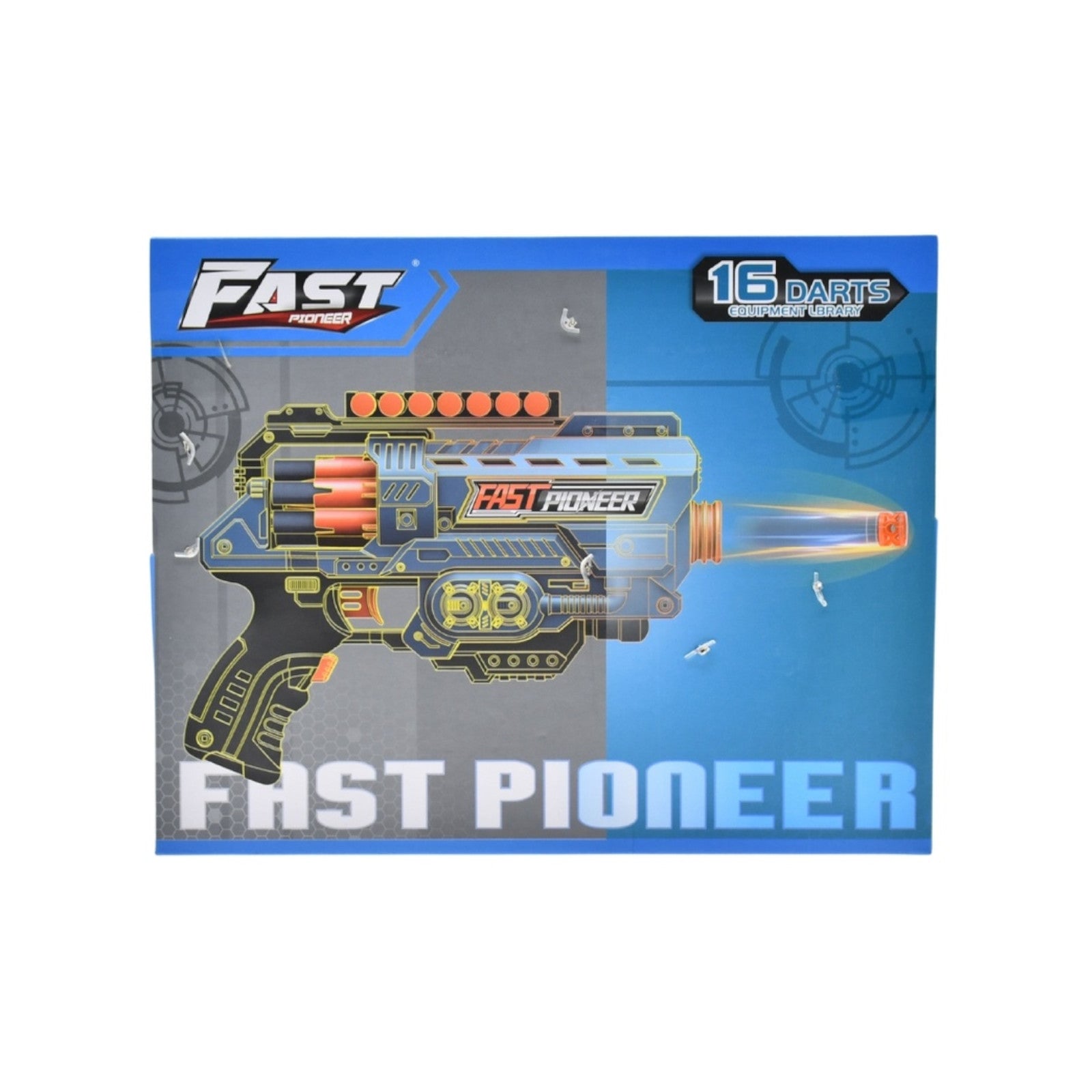 Fast Pioneer Electric Rotator Indoor Toy Soft Bullet Toy Gun Alternate 2