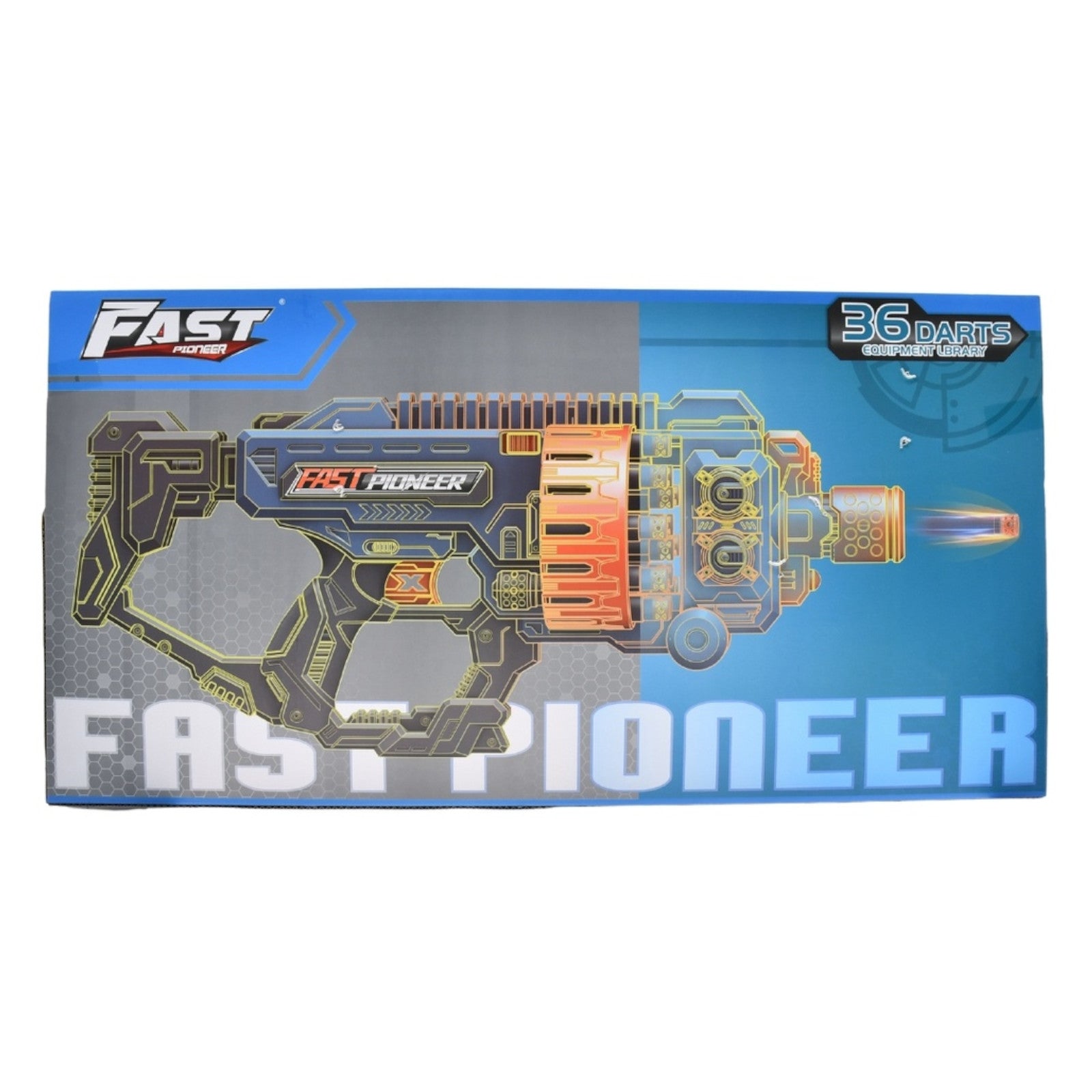 Fast Pioneer Electric drum load Indoor Toy Soft Bullet Toy Gun Alternate 2