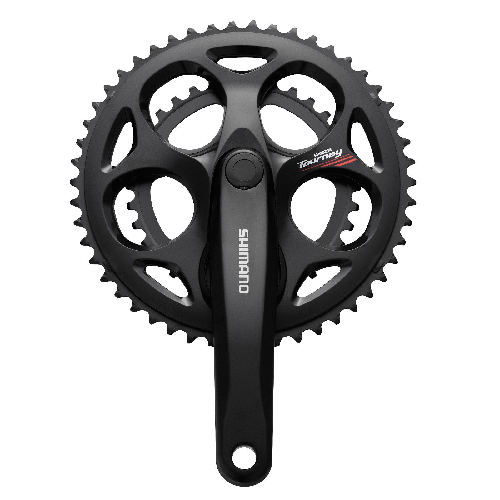 Shimano Tourney FC-A070 50/34T 7/8 Speed 170mm Square Taper Without Chainguard 8 Speed Bike Double Chainset