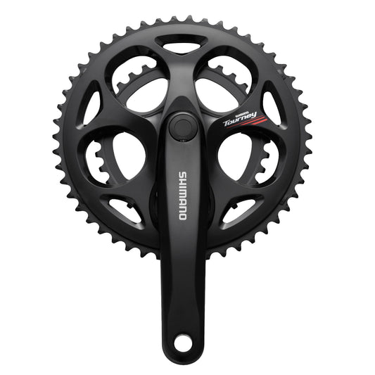Shimano Tourney FC-A070 50/34T 7/8 Speed 170mm Square Taper Without Chainguard 8 Speed Bike Double Chainset
