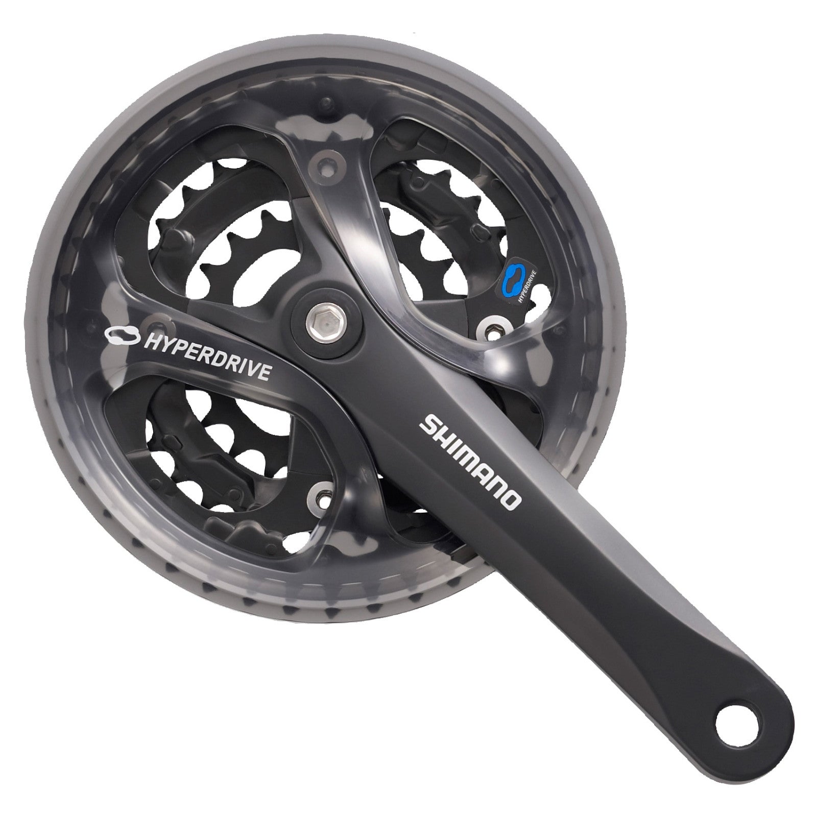 Shimano Acera FC-M361 7/8 Speed 175mm Square Taper 7 Speed Bike Triple Chainset