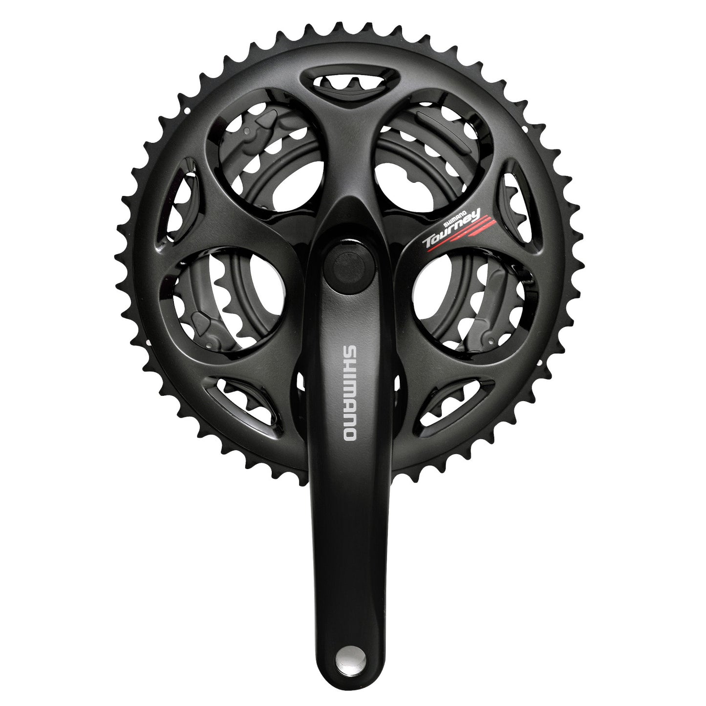Shimano Tourney FC-A073 50/39/30T 7/8 Speed 170mm Square Taper Without Chainguard 8 Speed Bike Triple Chainset