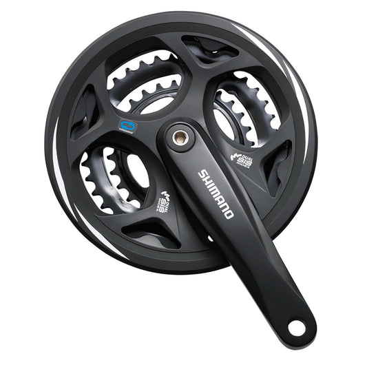 Shimano Altus M311 42/32/22 175mm 7 Speed Bike Triple Chainset with Chainguard