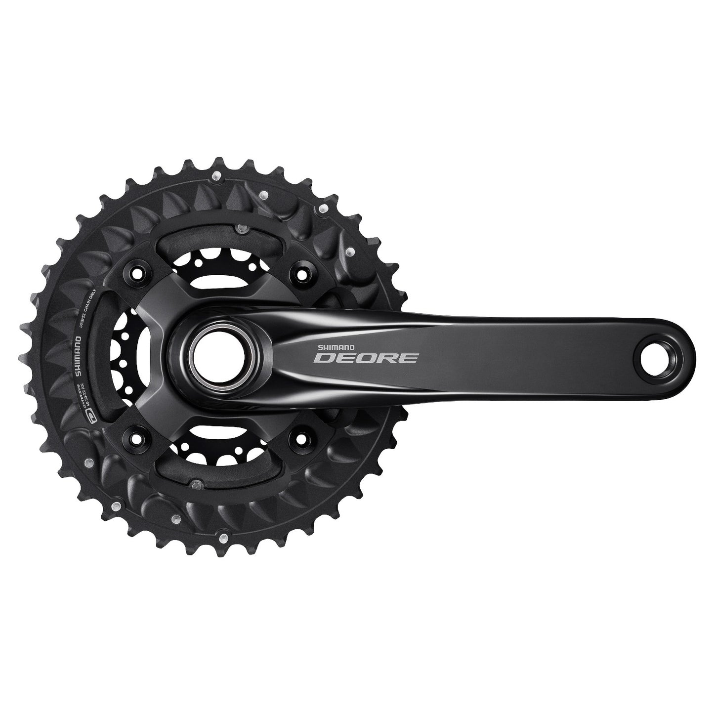Shimano Deore FC-M6000 40/30/22T 10 Speed 170mm 50mm Chainline 10 Speed Bike Triple Chainset