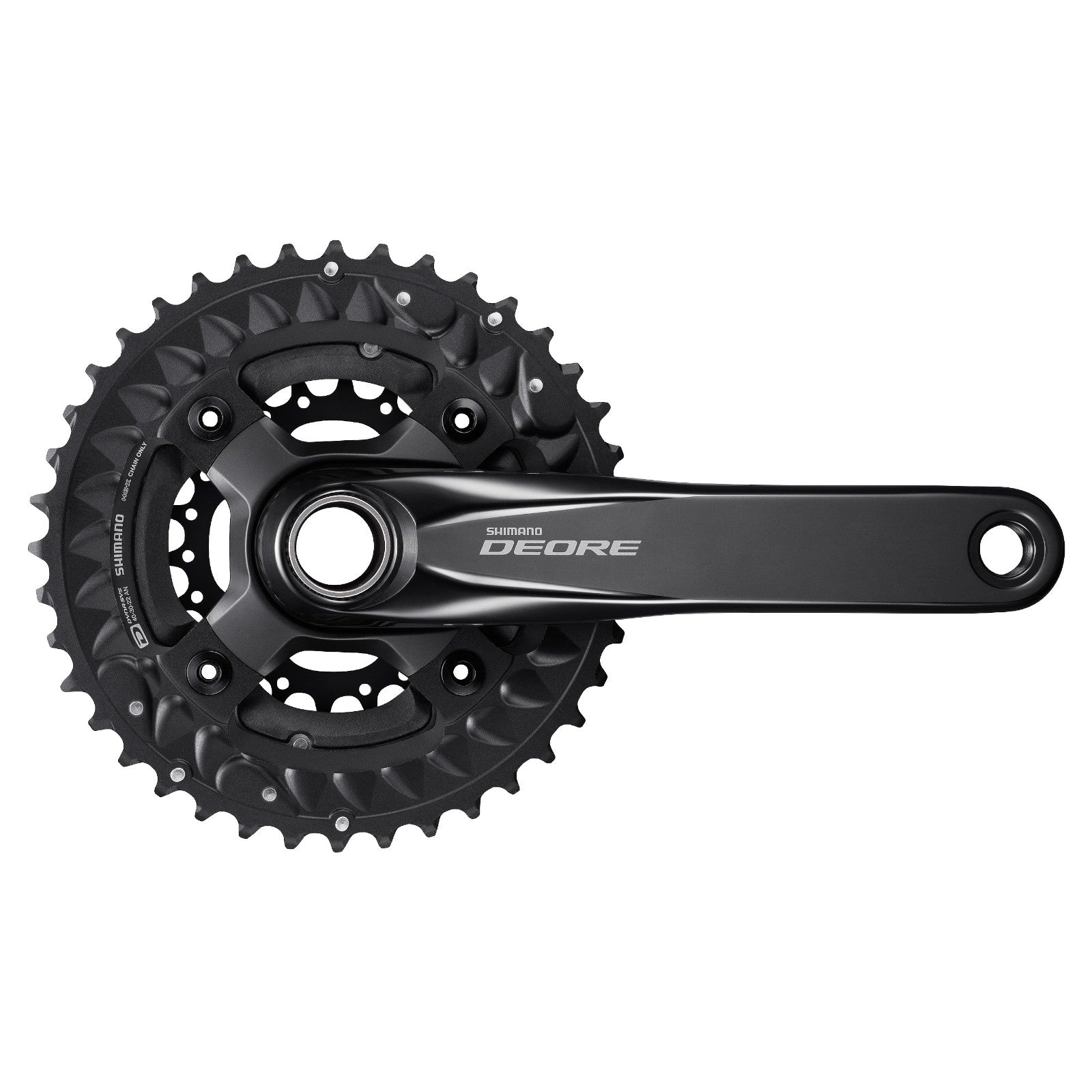 Shimano Deore FC-M6000 40/30/22T 10 Speed 170mm 50mm Chainline 10 Speed Bike Triple Chainset