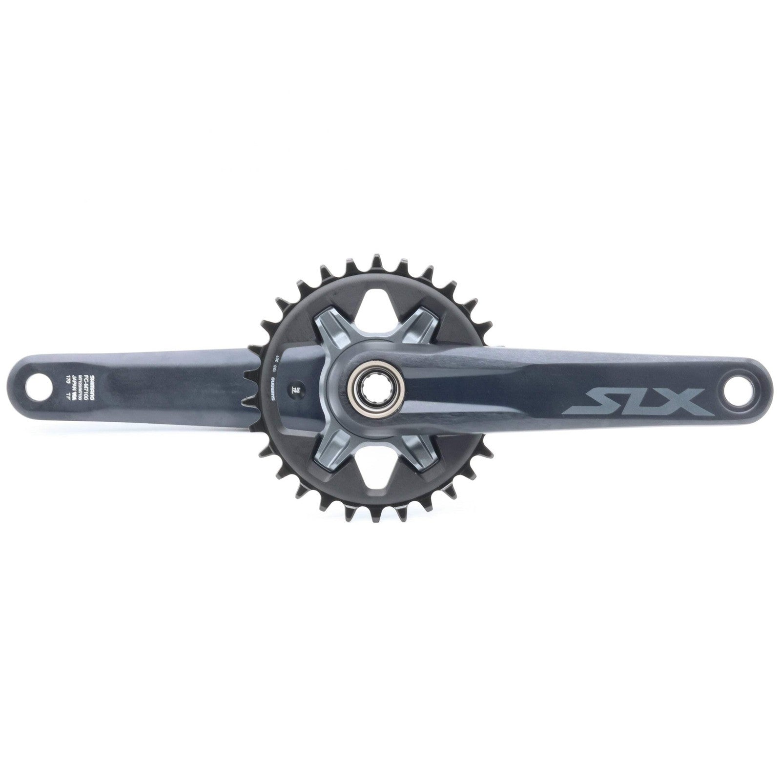 Shimano SLX M7100 with 30T Chainring 175mm 12 Speed Bike Single Chainset Alternate 1