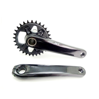 Shimano Deore XT M8100 with 30T Chainring 175mm 12 Speed Bike Single Chainset