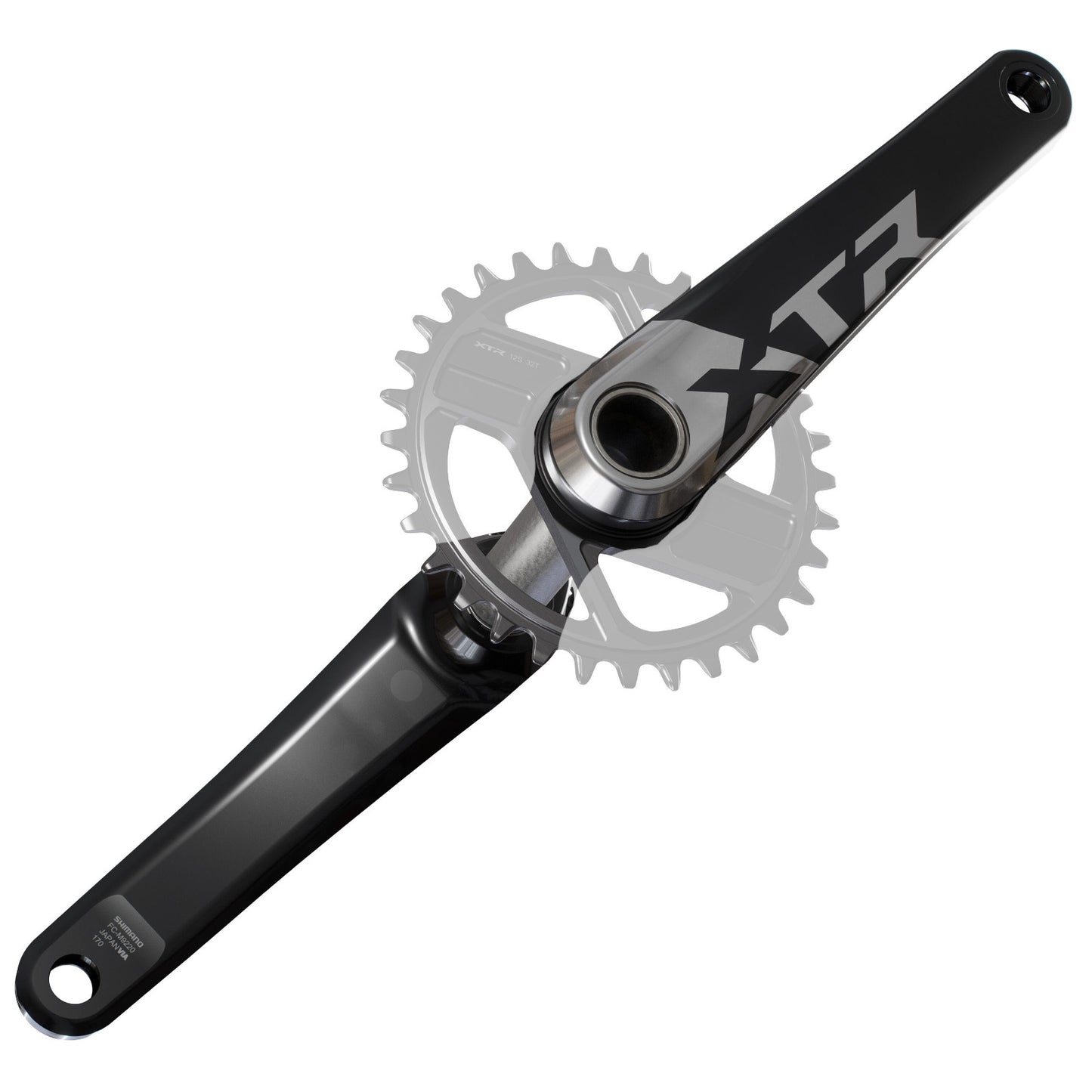 Shimano XTR FC-M9220 Without ring 55mm Chain Line 12 Speed 170mm FCM9220C Bike Crankset Alternate 1