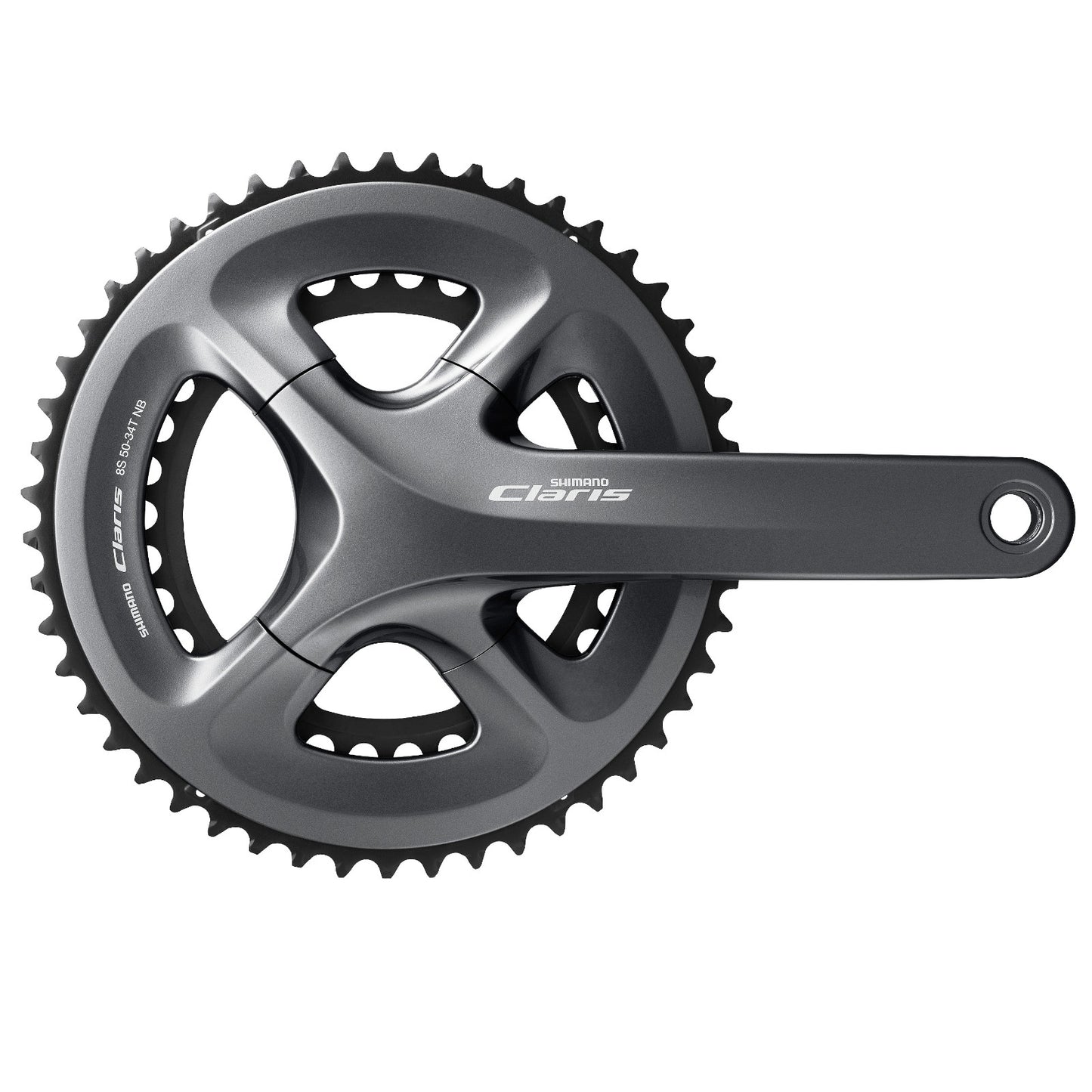 Shimano Claris 50/34T 170mm 8 Speed Bike Double Chainset