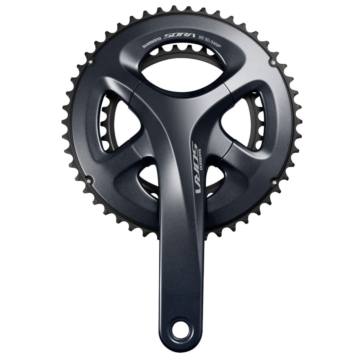 Shimano Sora R3000 50/34T 170mm 9 Speed Bike Double Chainset Alternate 1