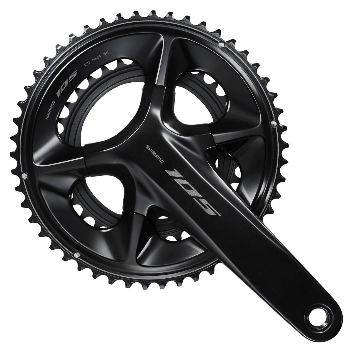 Shimano 105 R7100 52/36T 165mm 12 Speed Bike Double Chainset Alternate 1