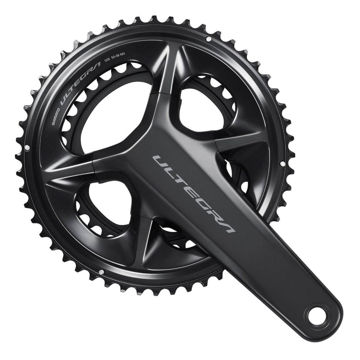 Shimano Ultegra R8100 52/36T 165mm 12 Speed Bike Double Chainset Alternate 1