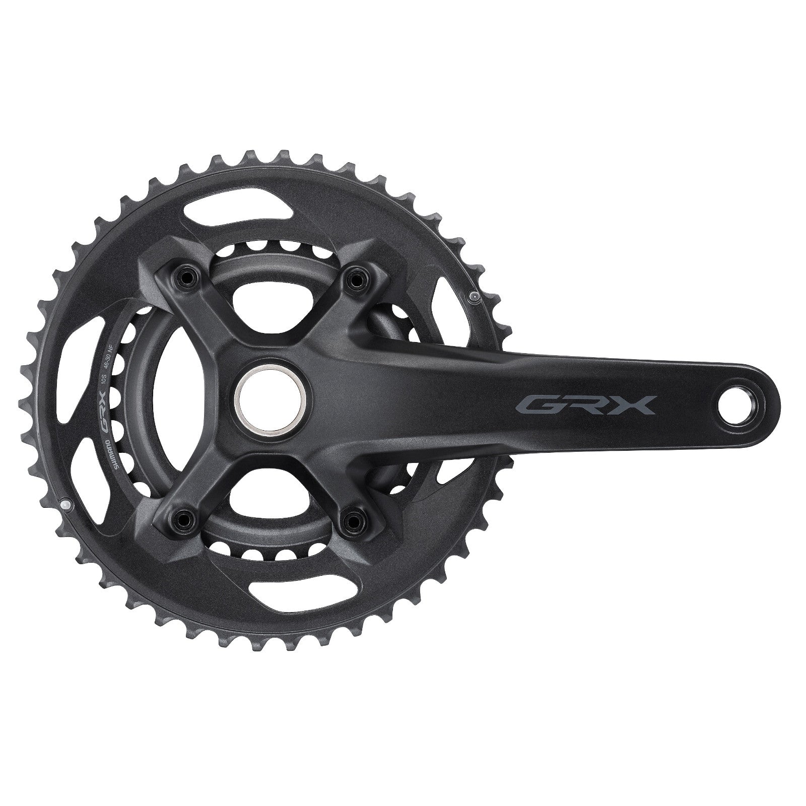 Shimano GRX FC-RX600 46/30T 172.5 mm 10 Speed Bike Double Chainset