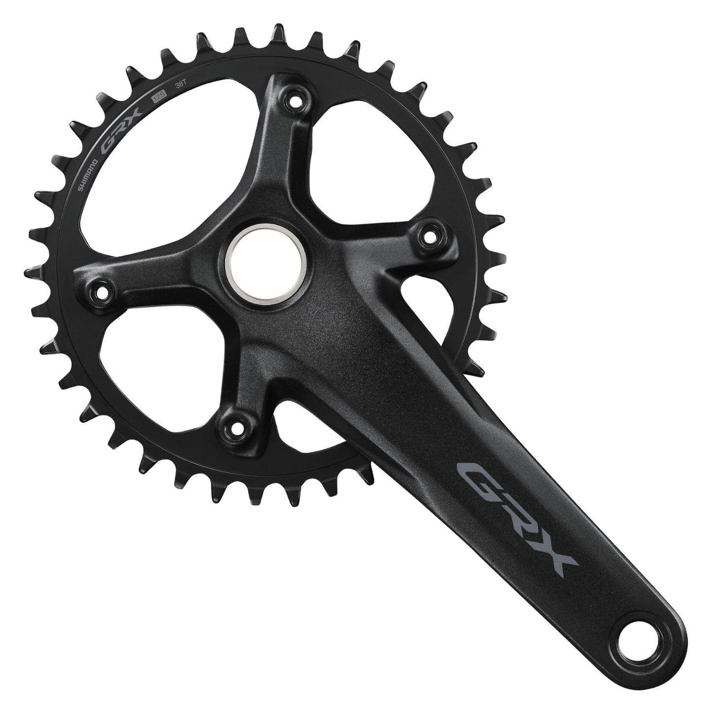 Shimano GRX 38T 172.5mm 12 Speed Bike Single Chainset FC-RX610