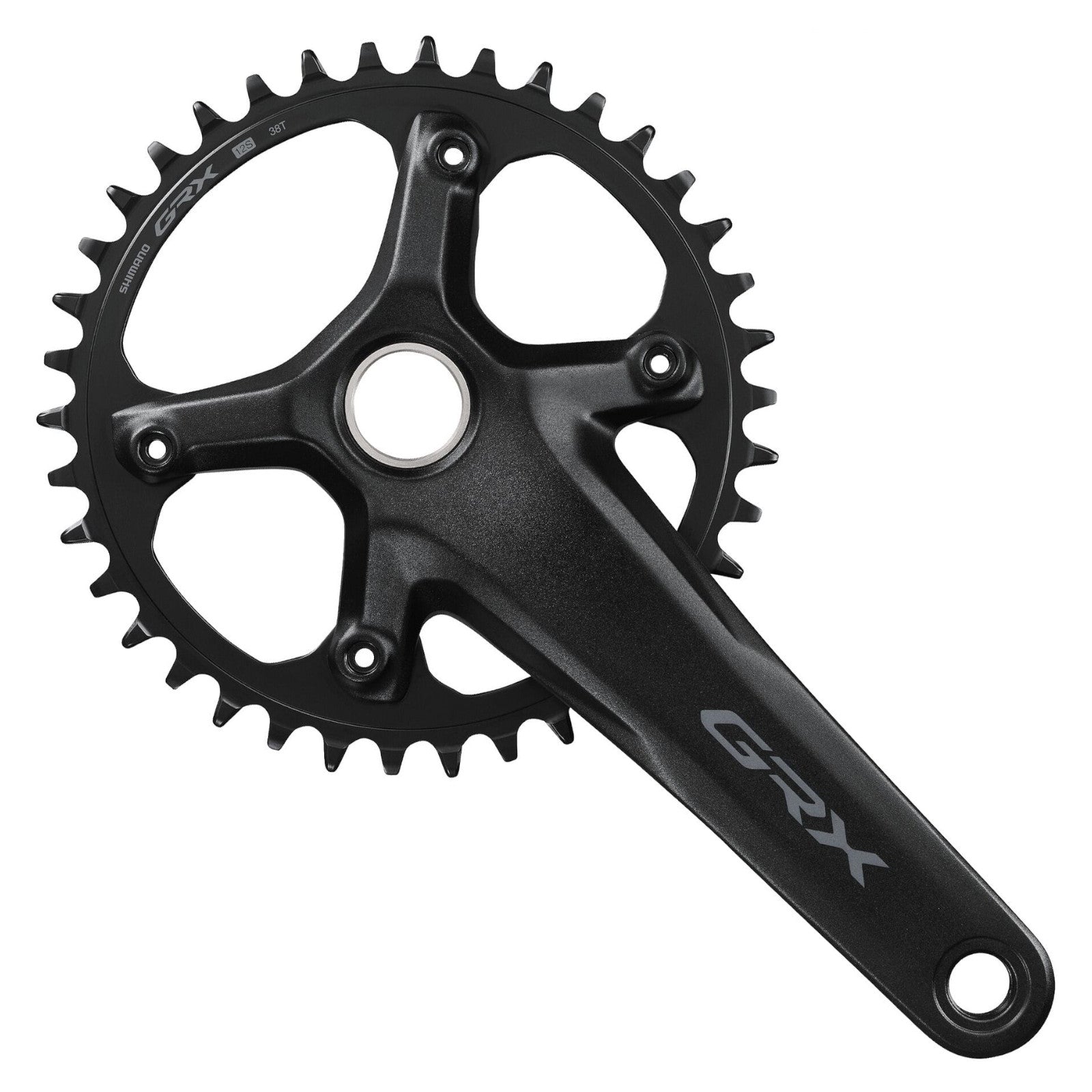 Shimano GRX 38T 172.5mm 12 Speed Bike Single Chainset FC-RX610