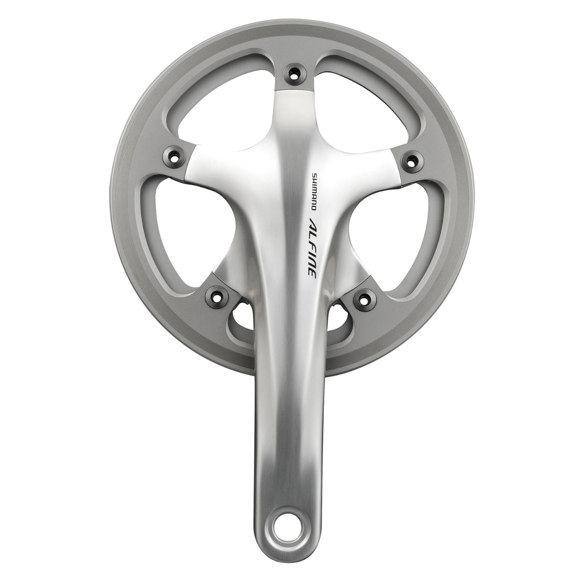 Shimano Alfine S501 42T 170mm Silver Singlespeed Bike Chainset Alternate 1