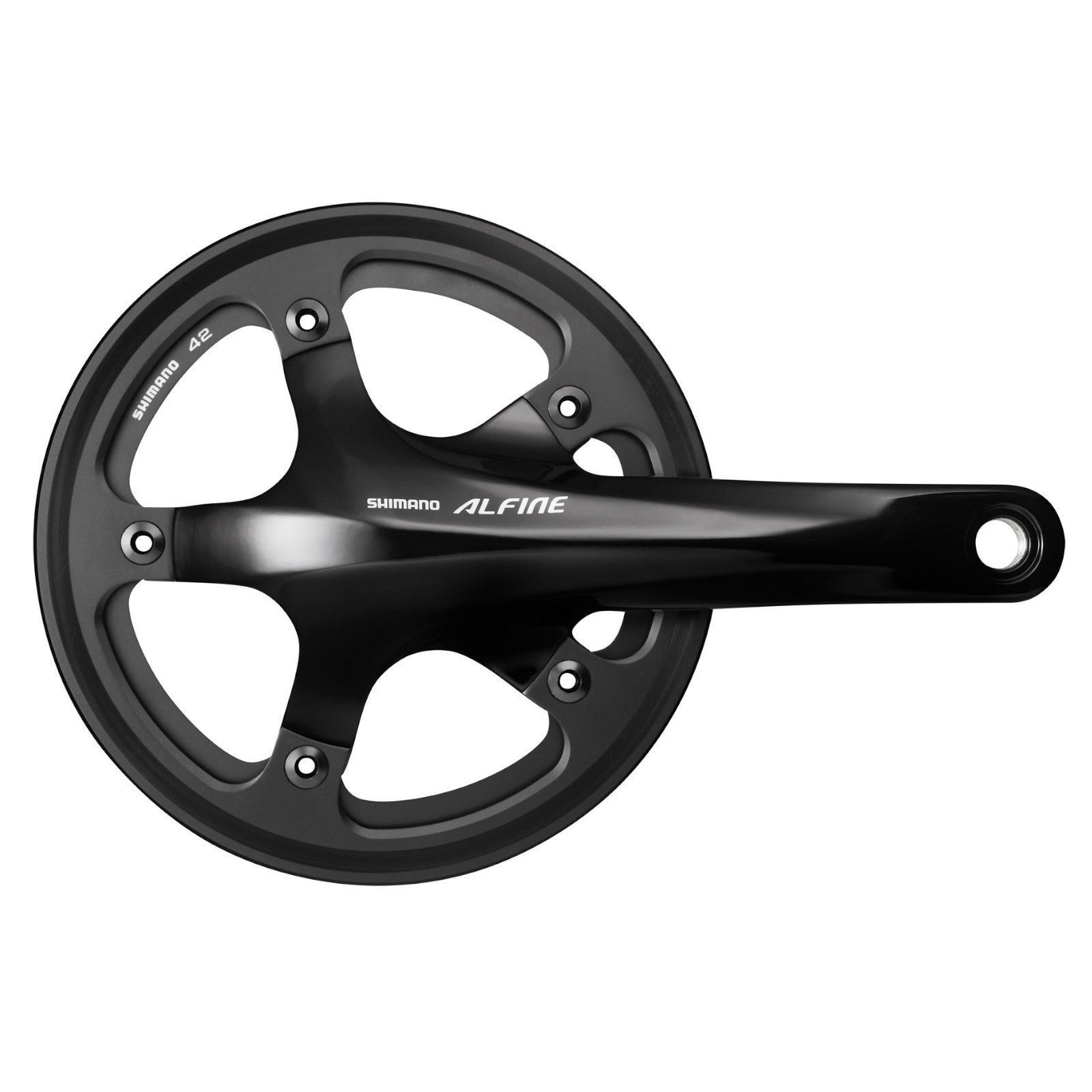 Shimano Alfine FC-S501 45T 170mm With Chainguard Singlespeed Bike Chainset