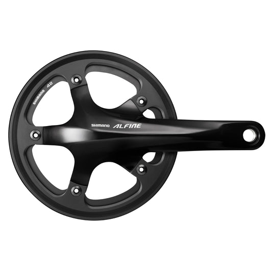 Shimano Alfine FC-S501 45T 170mm With Chainguard Singlespeed Bike Chainset
