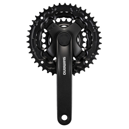 Shimano Tourney FC-TY301 42 / 34 / 24T 6/7/8 Speed 150mm with Chainguard 8 Speed Bike Triple Chainset