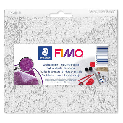 FIMO Texture Sheet Lace Trim Modelling Clay Mould Alternate 1