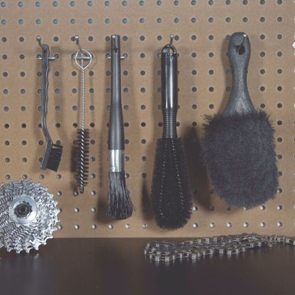 Finish Line Mechanics Brush Set - 5 Different Brushes Bike Cleaning Brush Kit Alternate 1