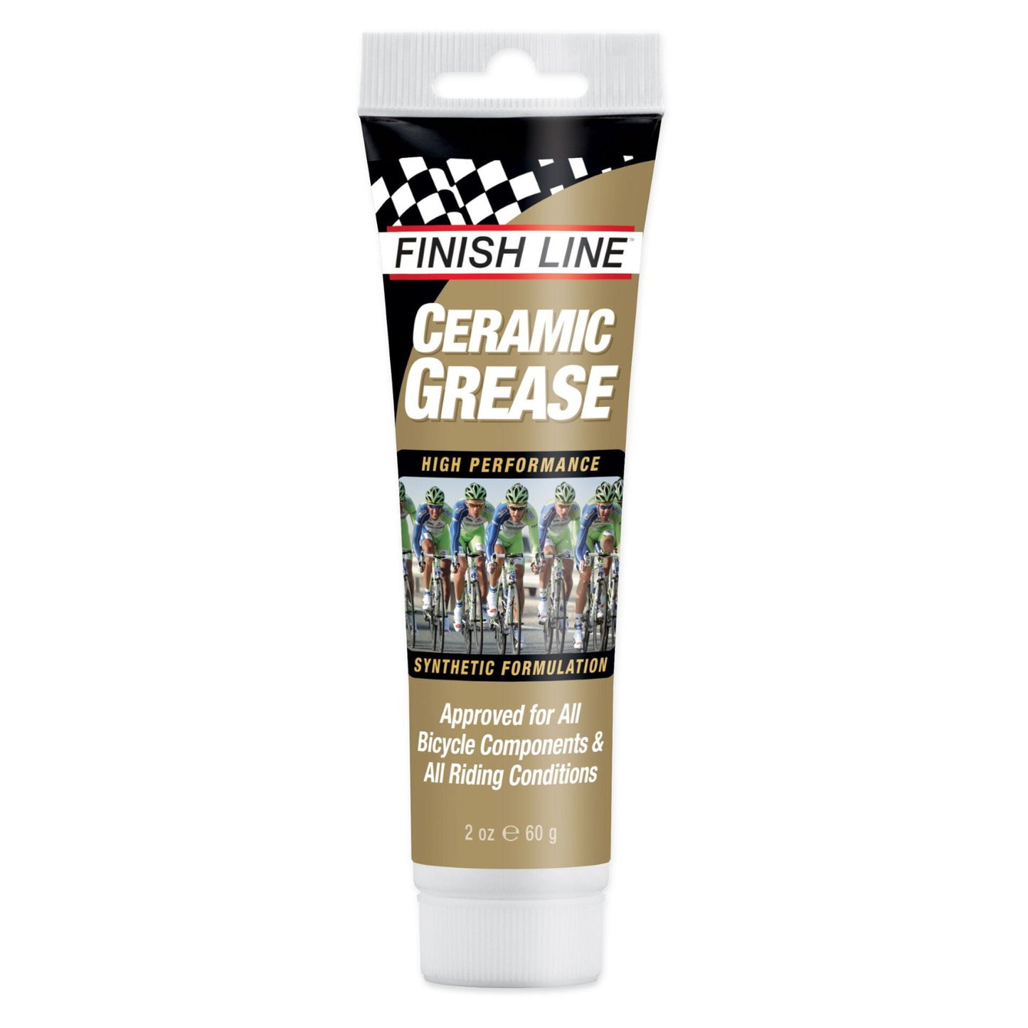 Finish Line Ceramic Grease Tube 2 oz / 60 ml Bike Grease