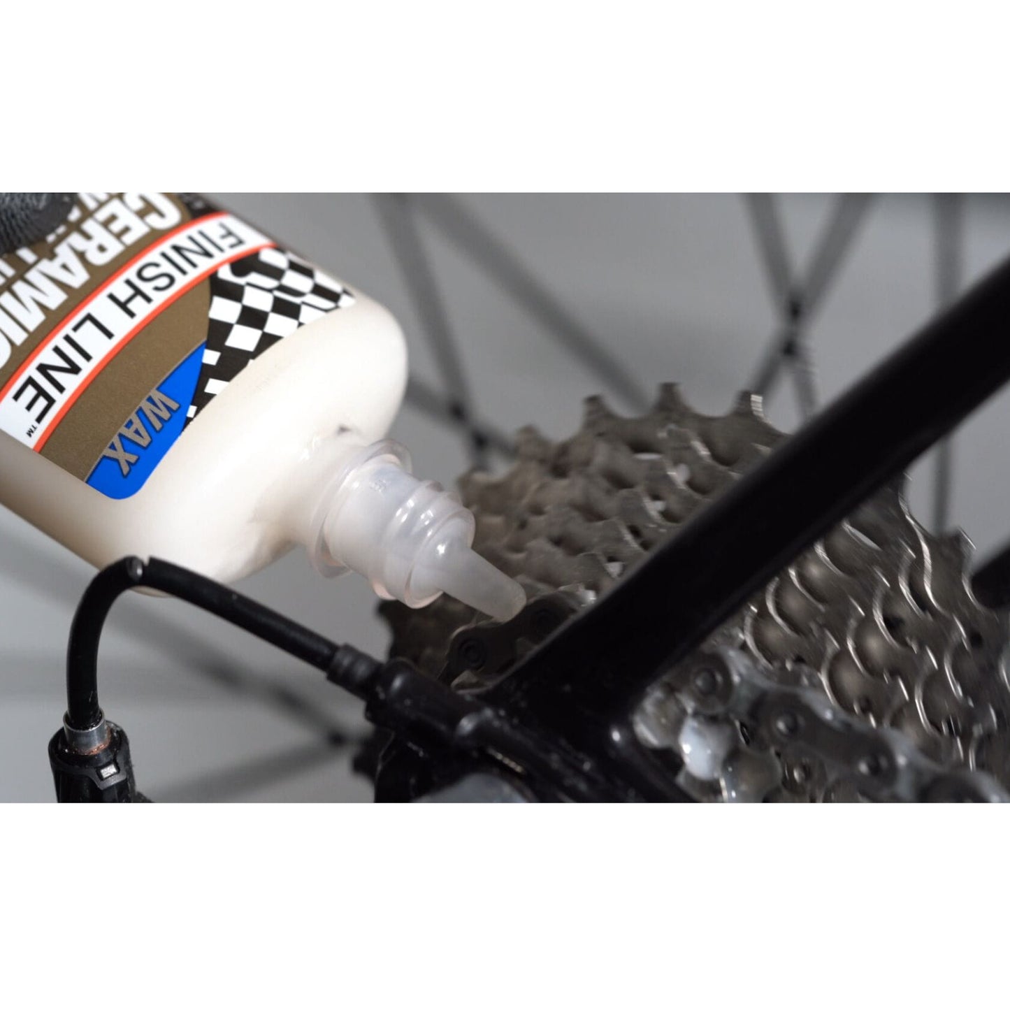 Finish Line Ceramic Wax Chain Lube 2 oz / 60 ml Bike Chain Lube Alternate 1