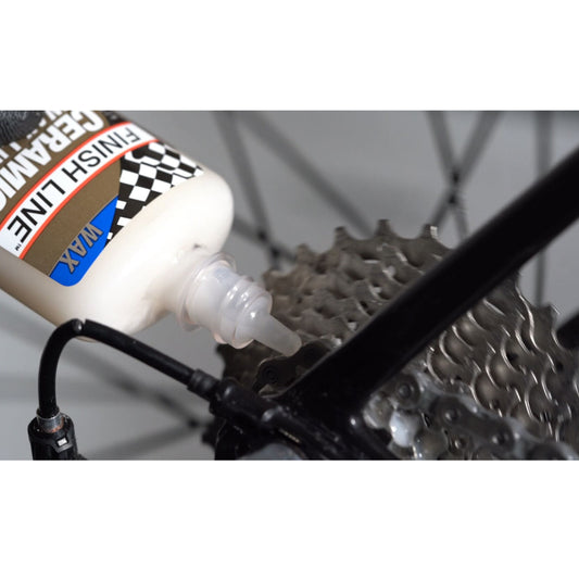 Finish Line Ceramic Wax Chain Lube 2 oz / 60 ml Bike Chain Lube Alternate 1