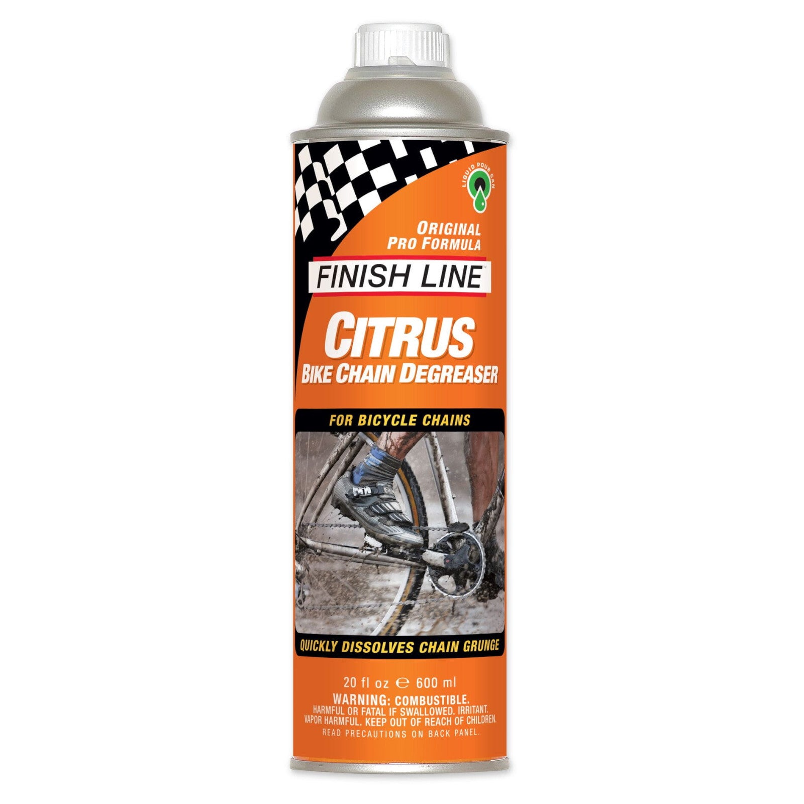 Finish Line Citrus Degreaser 20 oz / 595 ml Bike Degreaser