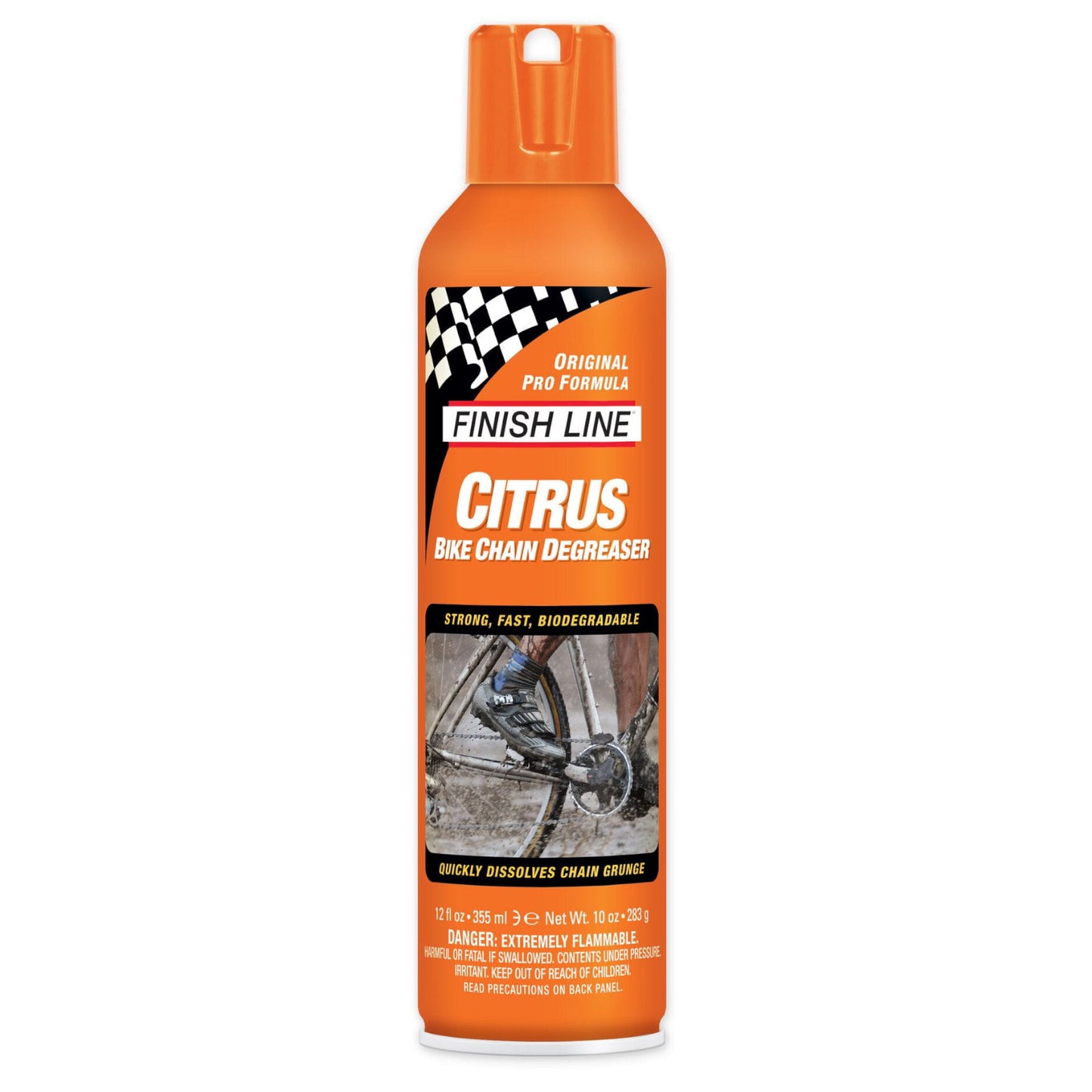 Finish Line Citrus Degreaser Aerosol 12 oz / 360 ml Bike Degreaser