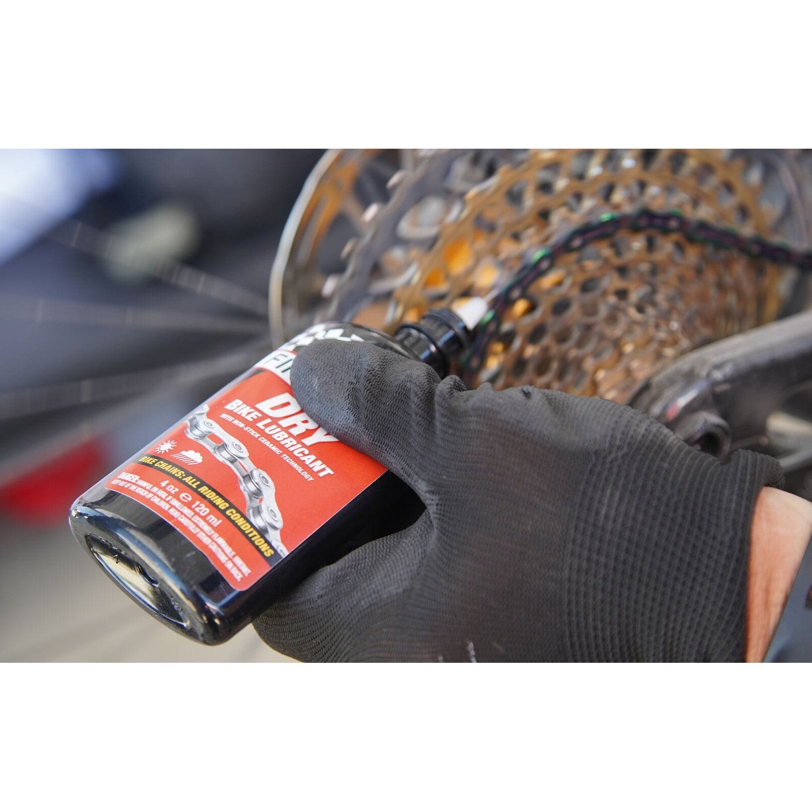 Finish Line Dry Chain Lube (Ceramic Tech) 8 oz / 240 ml Bike Chain Lube Alternate 2