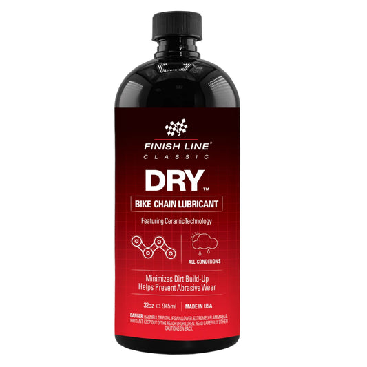 Finish Line Dry Ceramic Tech 32oz / 945ml Bike Chain Lube