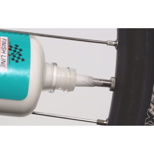 Finish Line FiberLink Tire Sealant 8 oz / 240 ml Bike Tubeless Tyre Sealant Alternate 1