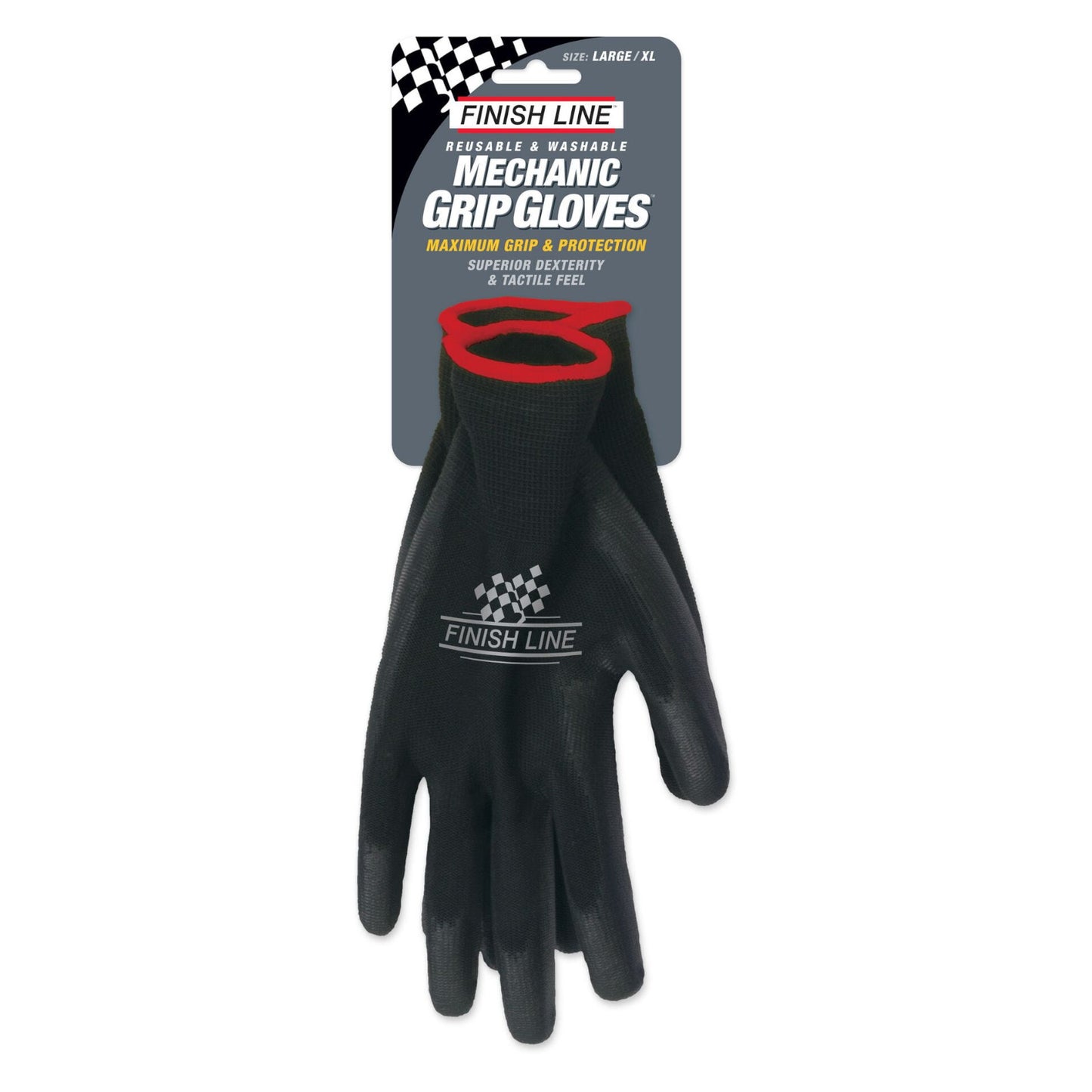 Finish Line Mechanic Grip Gloves Large / XL Bike Mechanic Gloves