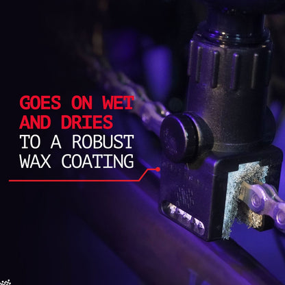 Finish Line Halo Wax Lubricant 4oz/120ml - Bottle and Smart Luber Bike Chain Lube Alternate 5