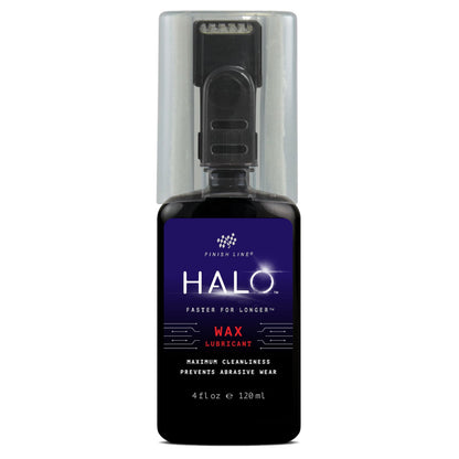 Finish Line Halo Wax Lubricant 4oz/120ml - Bottle and Smart Luber Bike Chain Lube Alternate 1