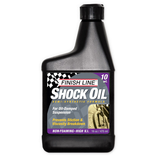 Finish Line Shock Oil 10 wt 16 oz / 475 ml Bike Suspension Oil