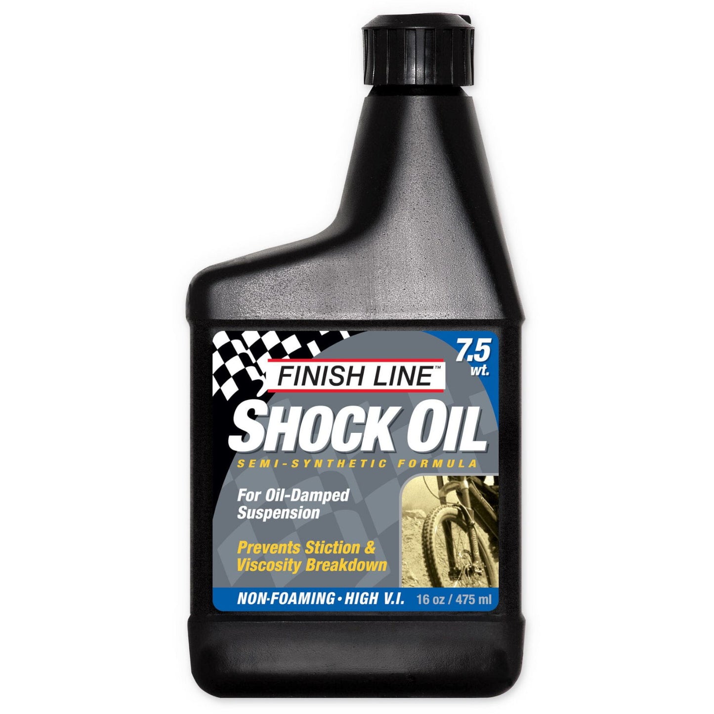 Finish Line Shock Oil 7.5 wt 16 oz / 475 ml Bike Suspension Oil