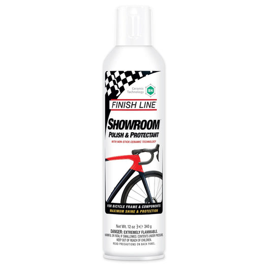 Finish Line Showroom Polish (Ceramic Tech) Aerosol 12 oz / 360 ml Bike Cleaner
