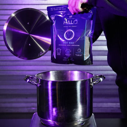 Finish Line Halo Hot Wax Lubricant Melts 600g Granular Double Boil Bag Bike Chain Lube Alternate 11