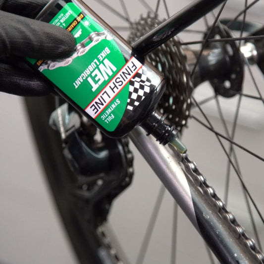 Finish Line Wet Chain Lube (Cross Country) 8 oz / 240 ml Bike Chain Lube Alternate 1