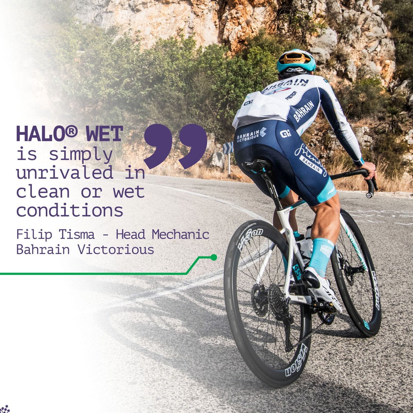 Finish Line Halo Wet Lubricant 4oz/120ml - Bottle and Smart Luber Bike Chain Lube Alternate 3