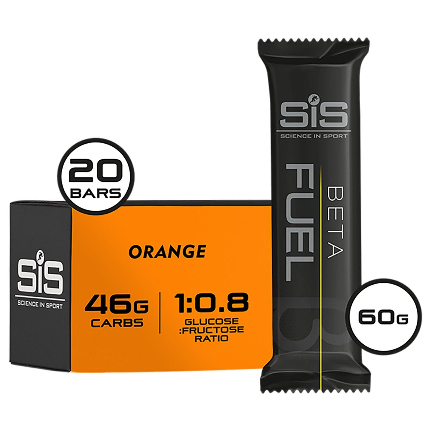 SIS Beta Fuel Energy Chew 60g Box of 20 Sports Energy Bar